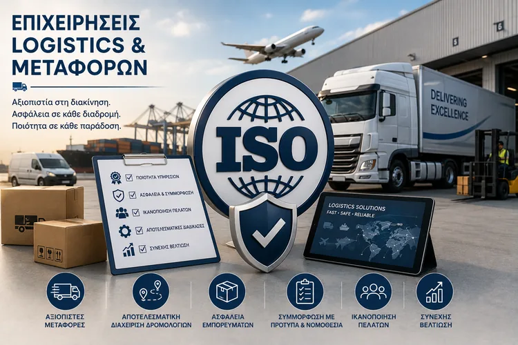 Συστήματα ISO για επιχειρήσεις Logistics και μεταφορών